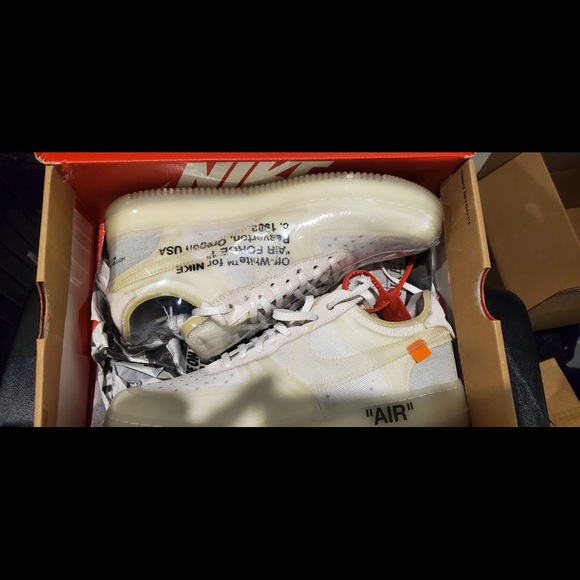 Nike Air Force 1 Low Off-White
Size 10 men’s. Condition: NEW 
Price: $2500 OBO - Picture 5 of 10